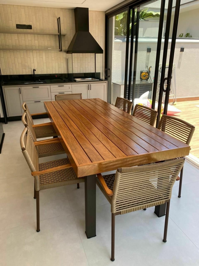 Conjunto de Mesa Cumaru