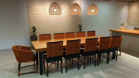 Conjunto de Mesa Peroba