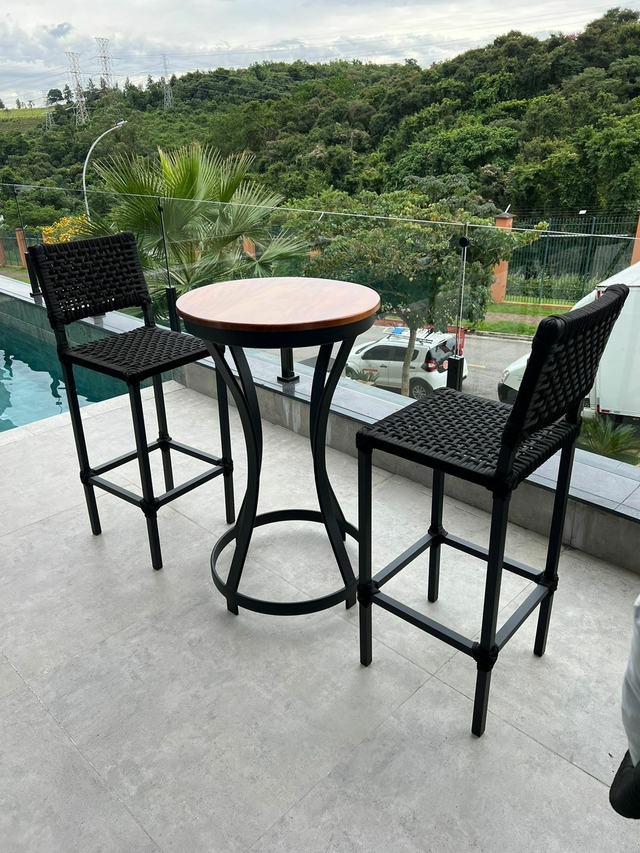 Banqueta Paris - Tricô Náutico